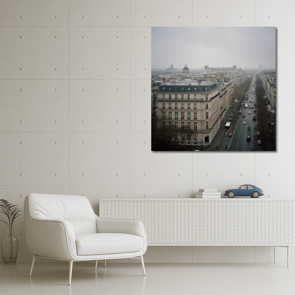 Foggy Paris: The Charm of France