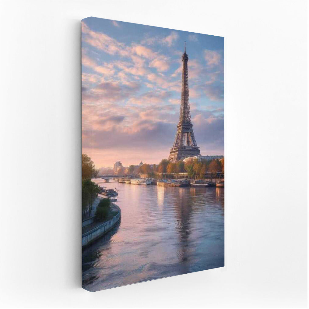 Sunset over the Eiffel Tower: The Romance of France