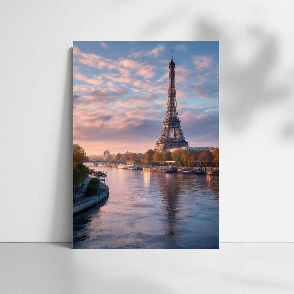 Sunset over the Eiffel Tower: The Romance of France