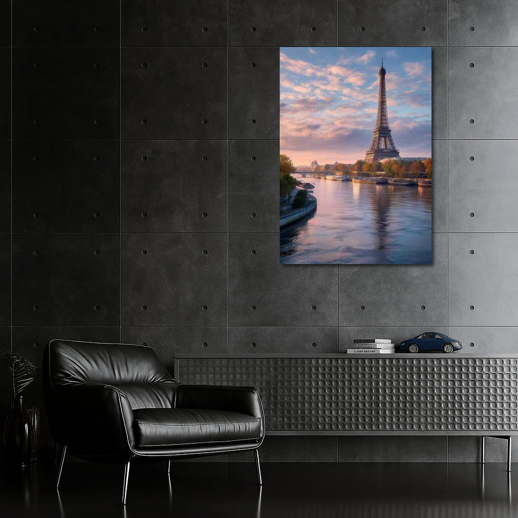 Sunset over the Eiffel Tower: The Romance of France
