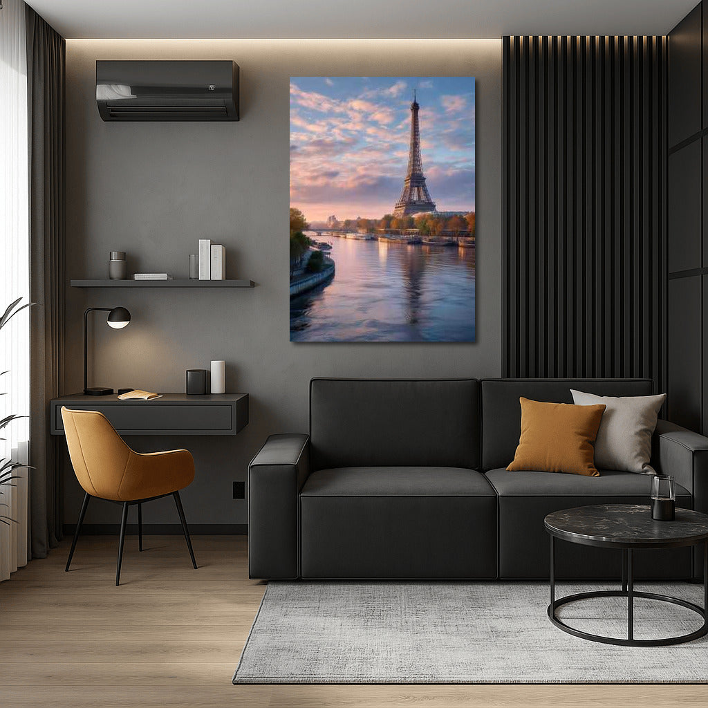 Sunset over the Eiffel Tower: The Romance of France