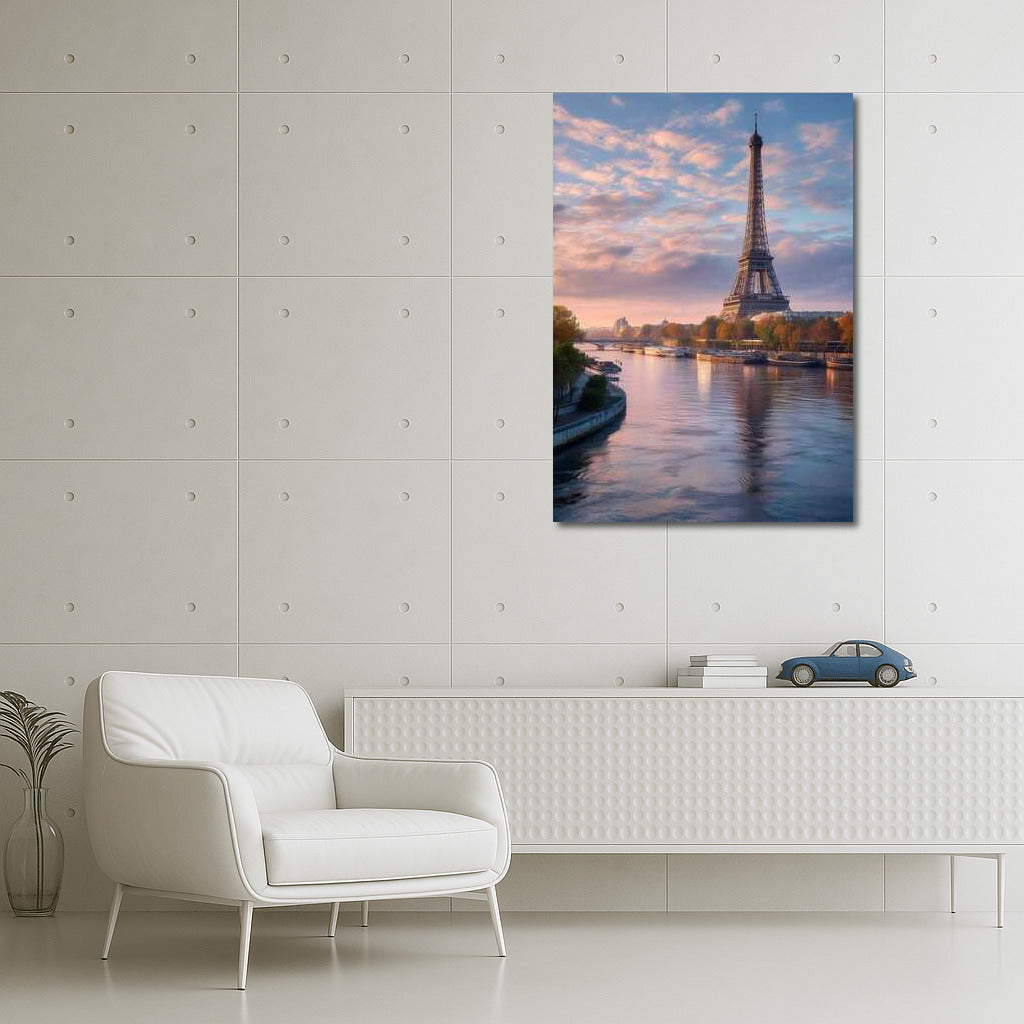 Sunset over the Eiffel Tower: The Romance of France