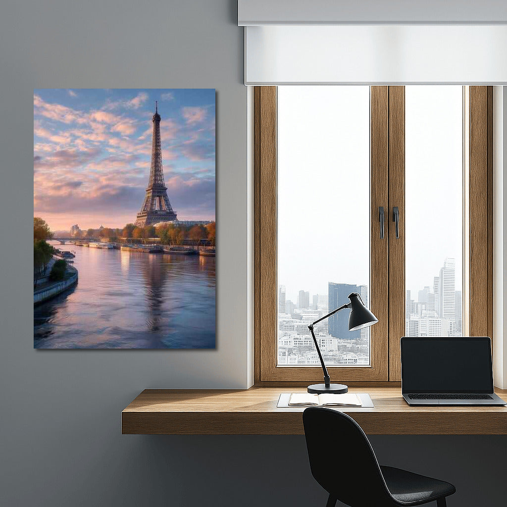 Sunset over the Eiffel Tower: The Romance of France