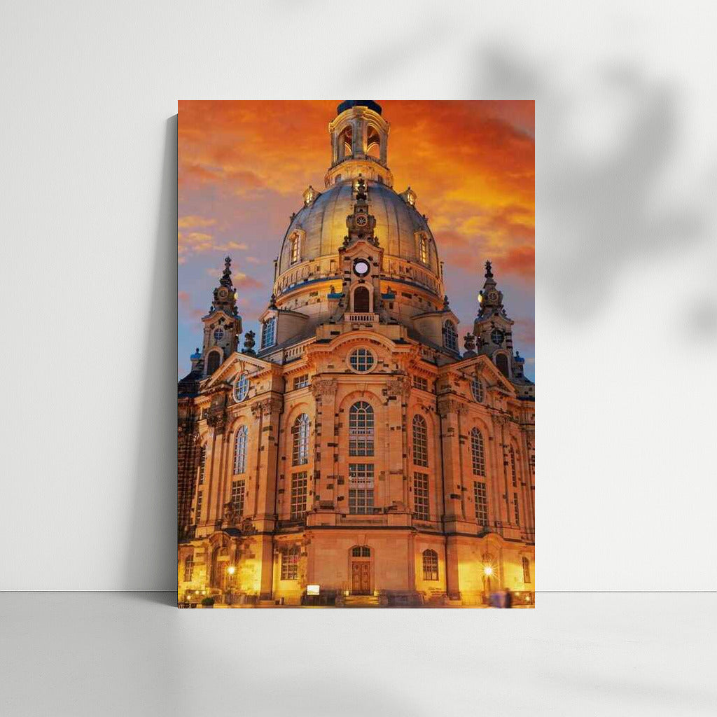 Sunset over German Architecture: Comfort and History