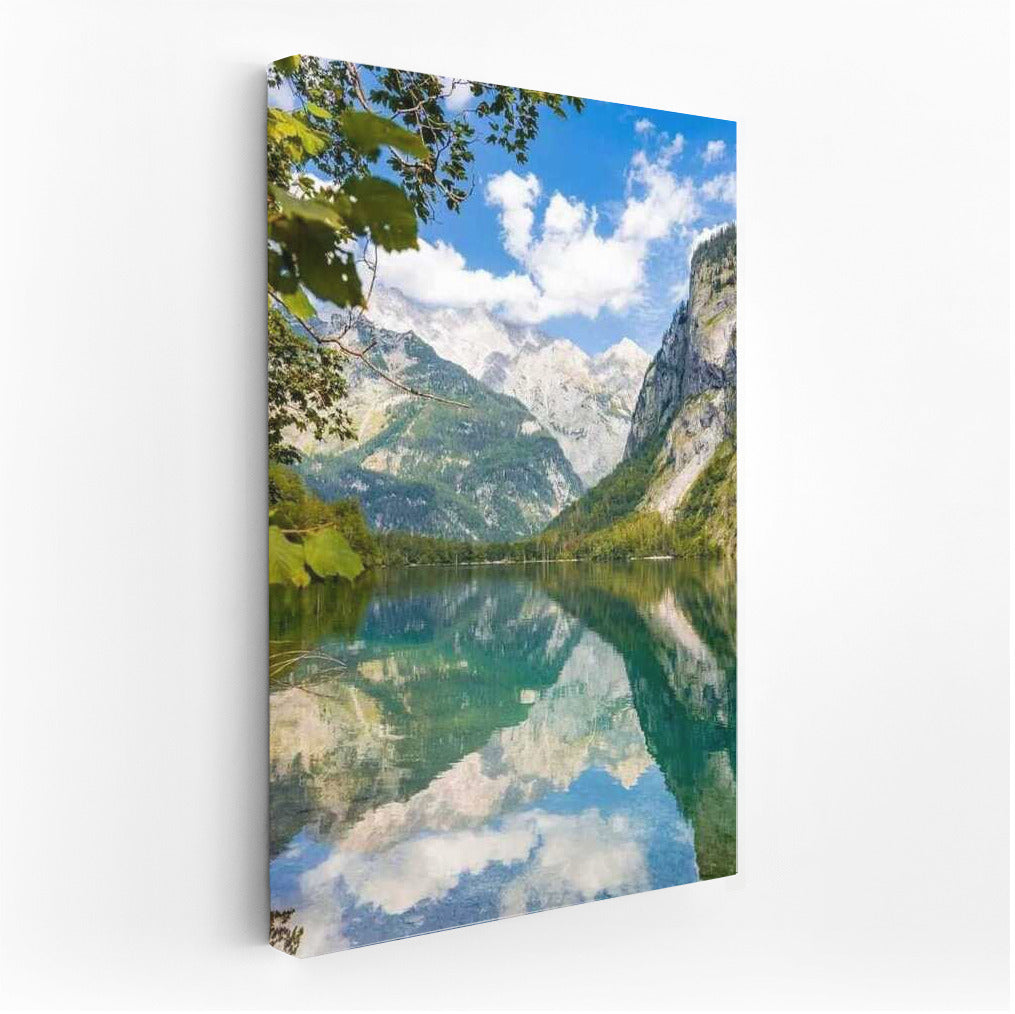 Harmony of an Alpine Lake: Nature in Germany