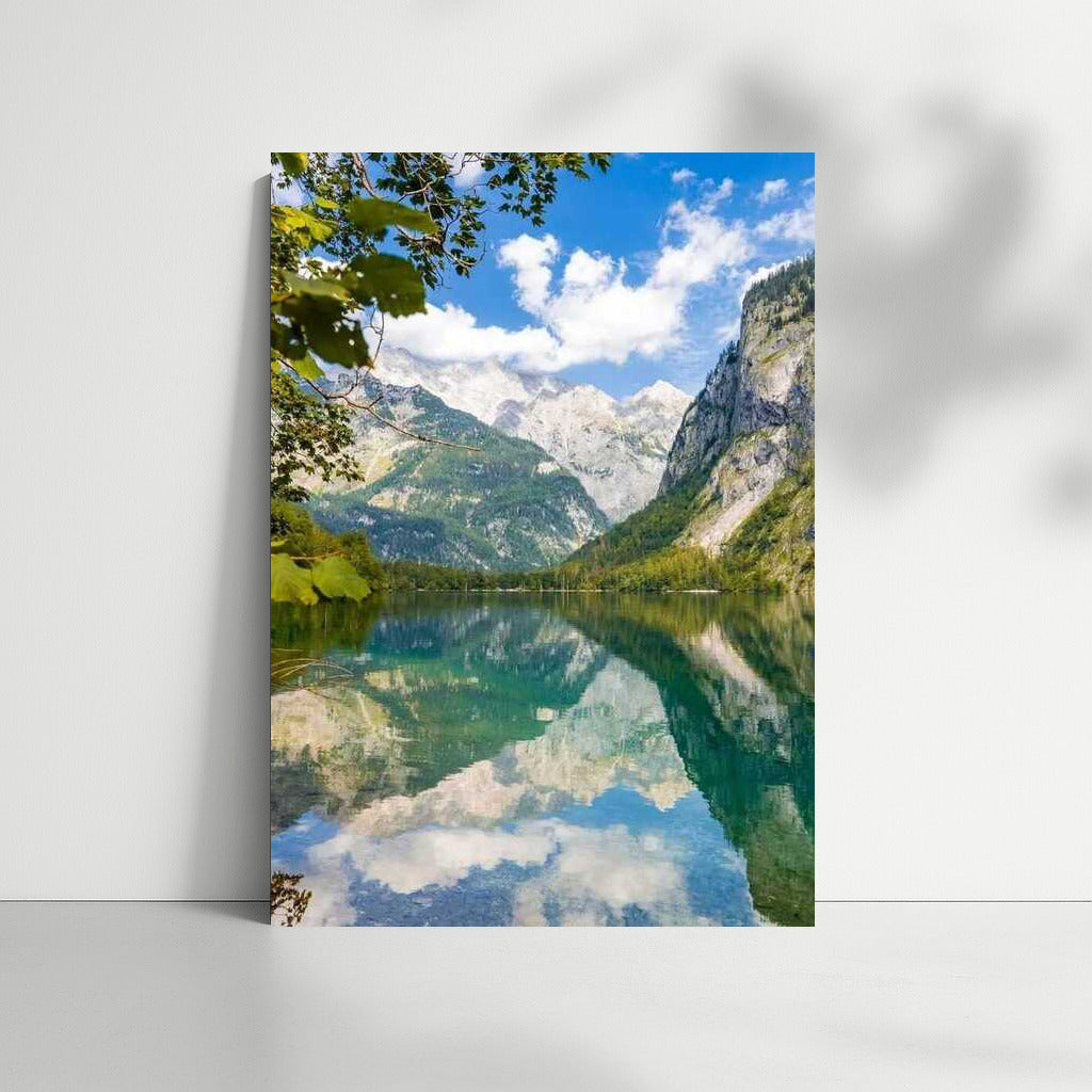 Harmony of an Alpine Lake: Nature in Germany