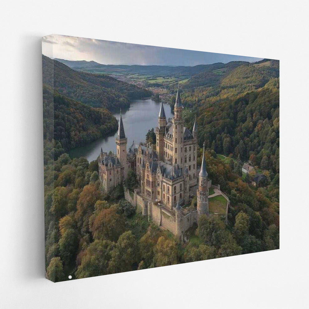 Medieval Castle of Germany: Majesty Among the Emerald Hills