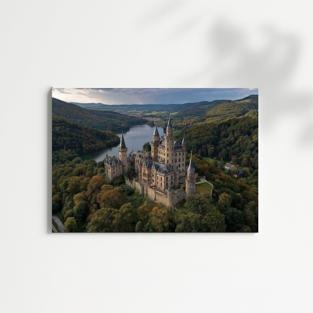 Medieval Castle of Germany: Majesty Among the Emerald Hills