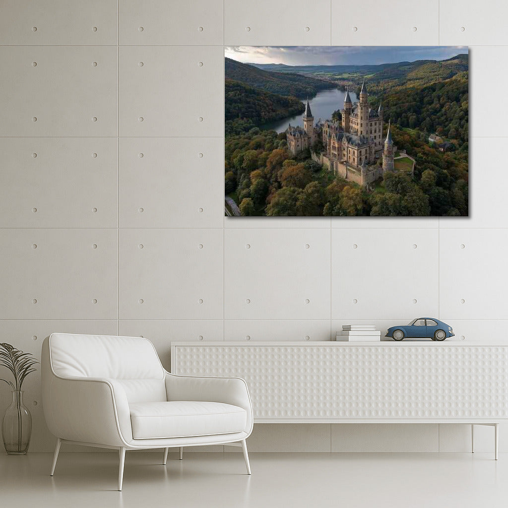 Medieval Castle of Germany: Majesty Among the Emerald Hills
