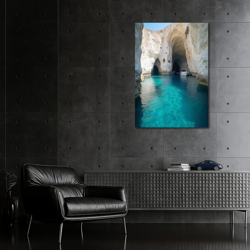 Turquoise Greece: Rocks and Waters