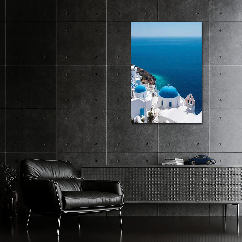 Greek Idyll: White-Blue Harmony