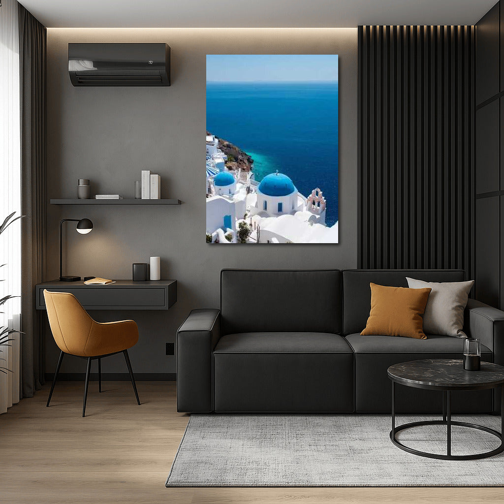 Greek Idyll: White-Blue Harmony