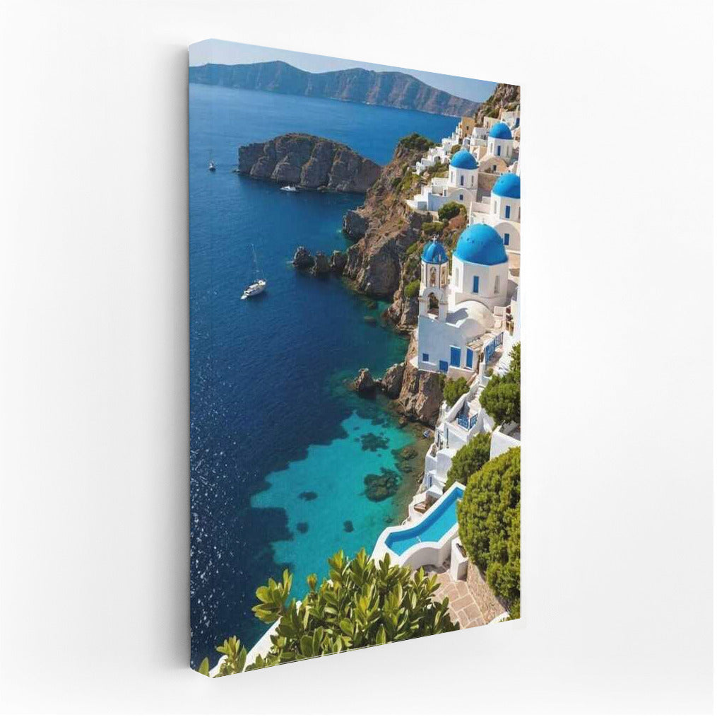 Blue Domes and Turquoise Sea: The Charm of Greece