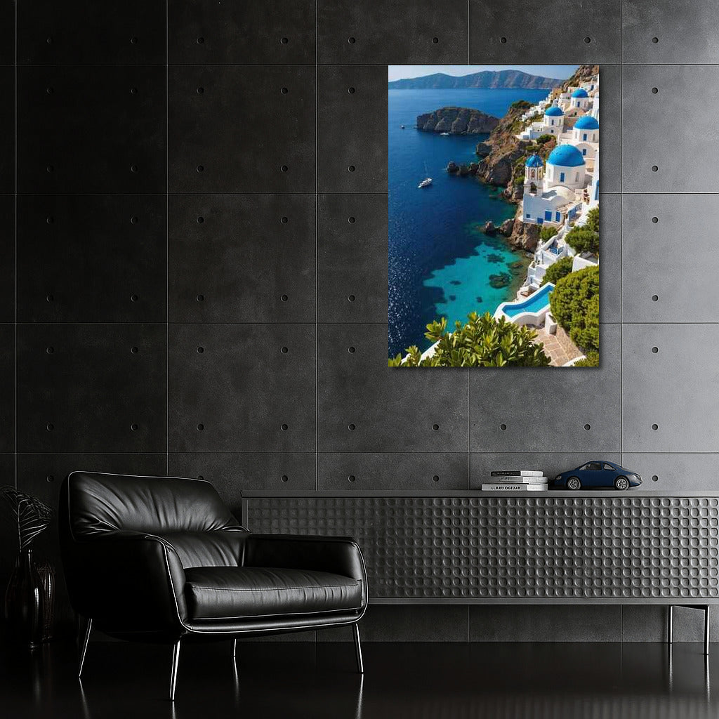 Blue Domes and Turquoise Sea: The Charm of Greece
