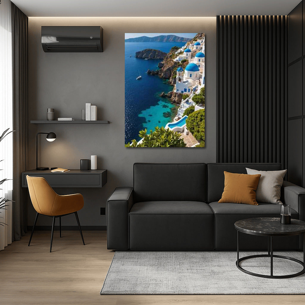 Blue Domes and Turquoise Sea: The Charm of Greece