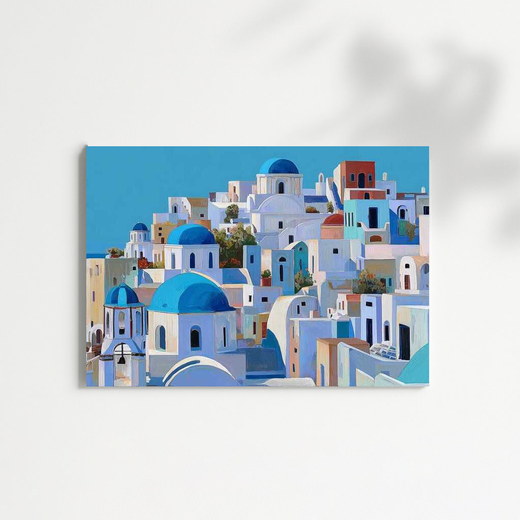 The Charm of the Blue and White Roofs of Greece