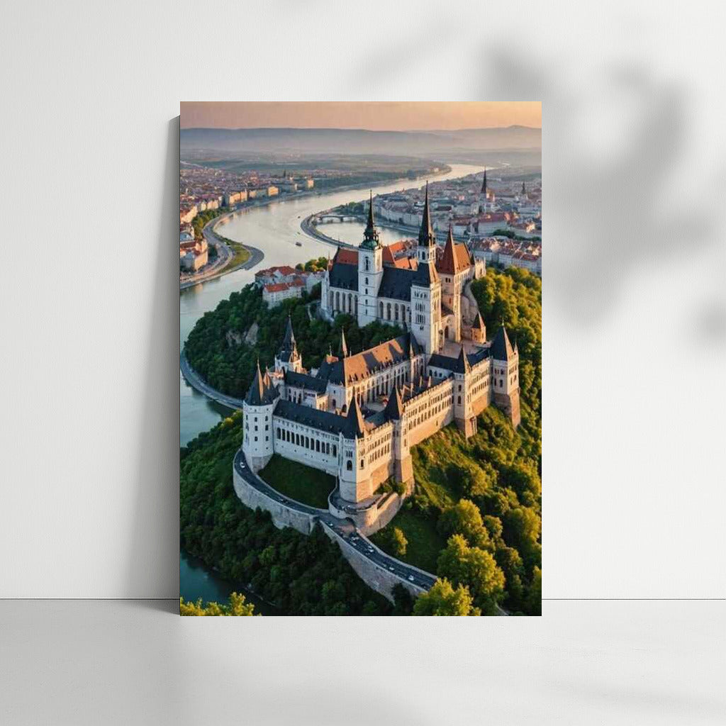 The Grandeur of the Hungarian Castle on Green Hill
