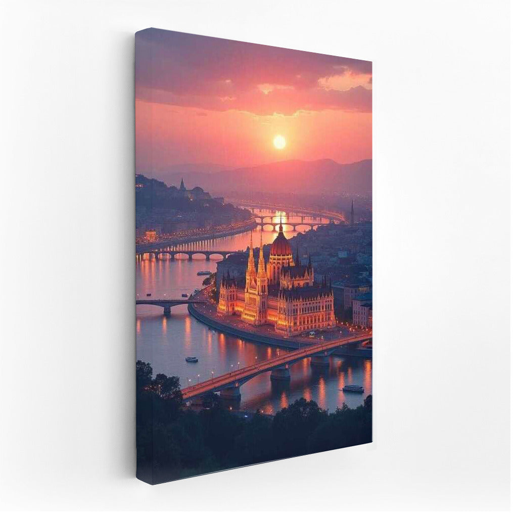 Hungarian Sunset: The Enchantment of the Danube