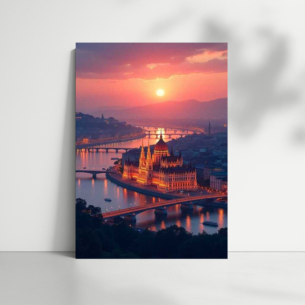 Hungarian Sunset: The Enchantment of the Danube