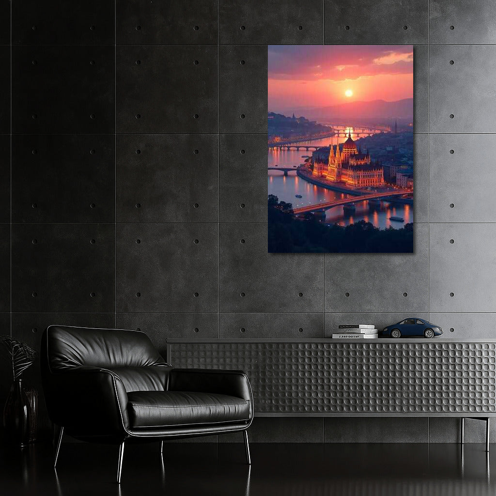 Hungarian Sunset: The Enchantment of the Danube
