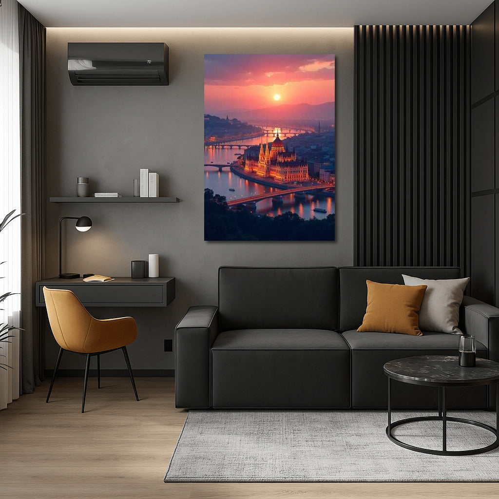 Hungarian Sunset: The Enchantment of the Danube