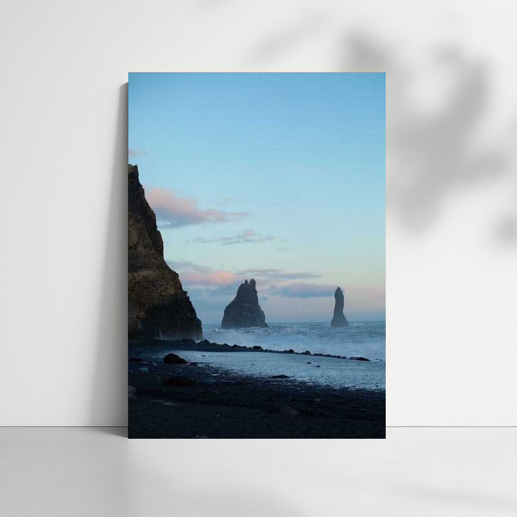 Wild Rocks of Iceland: Power of Nature and Noisy Surf
