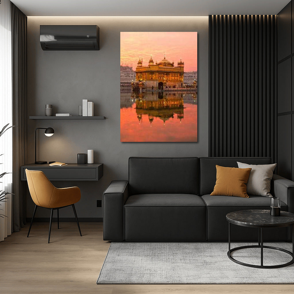 Golden Temple in Sunset Shades: India