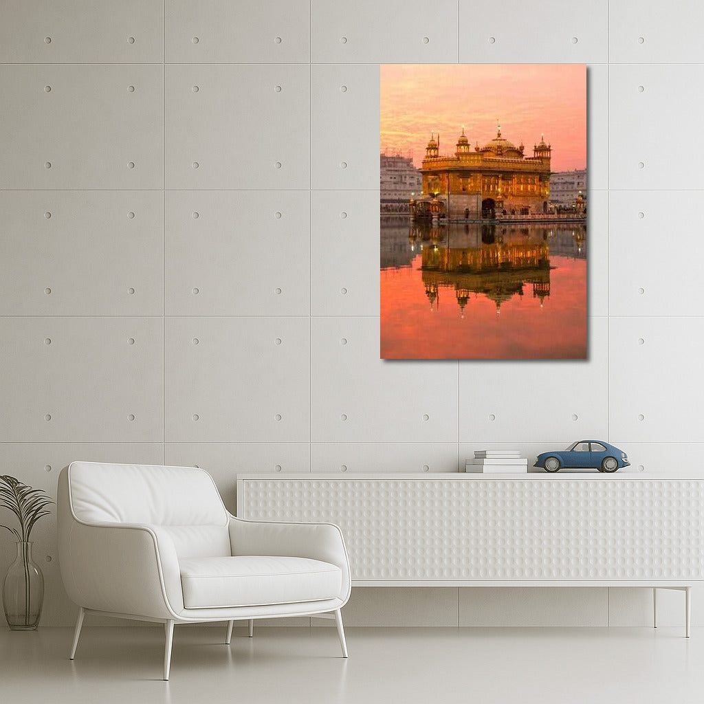 Golden Temple in Sunset Shades: India