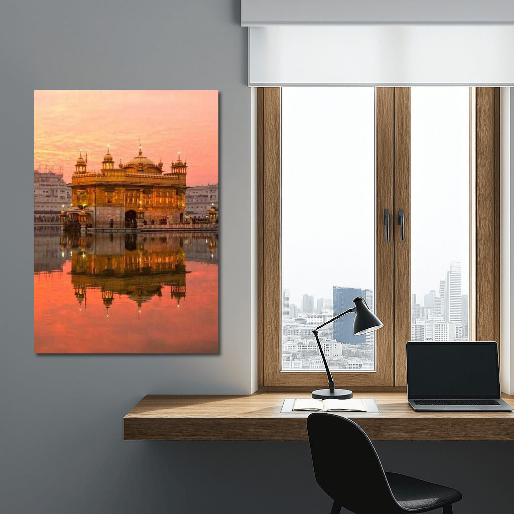 Golden Temple in Sunset Shades: India
