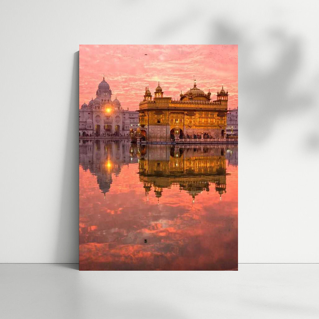 India's Golden Dawn: Temples and Water in Harmony