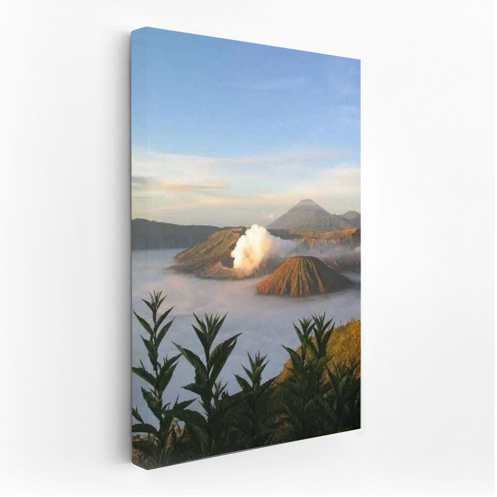 Volcanoes and Mists of Indonesia: Awakening Nature