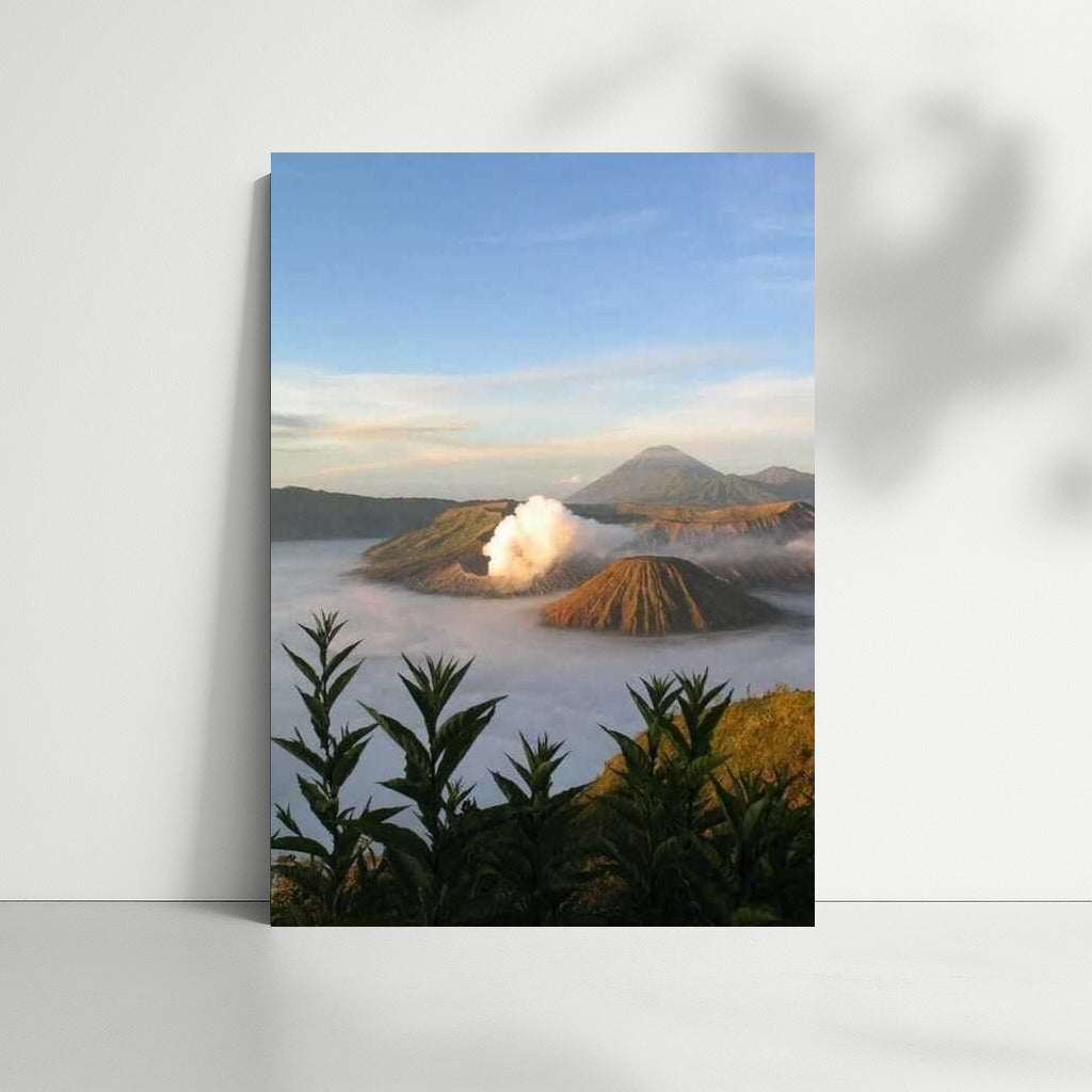 Volcanoes and Mists of Indonesia: Awakening Nature