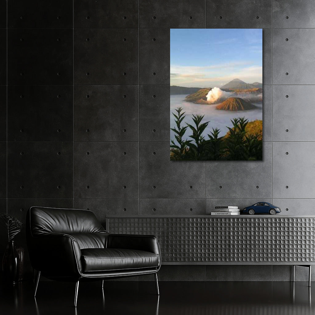 Volcanoes and Mists of Indonesia: Awakening Nature