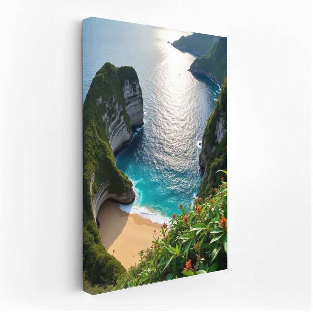 Emerald Rocks and Turquoise Waves of Indonesia: A Tropical Dream