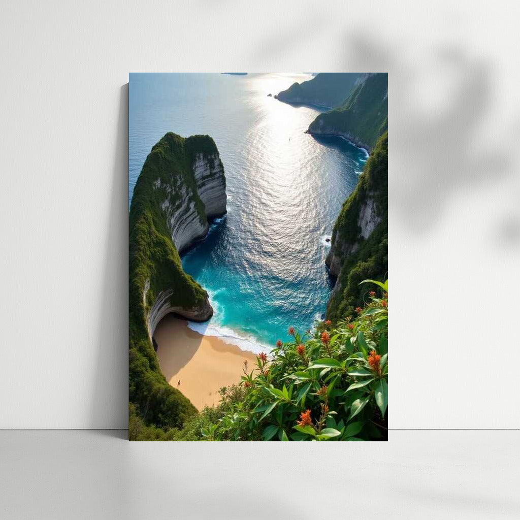 Emerald Rocks and Turquoise Waves of Indonesia: A Tropical Dream