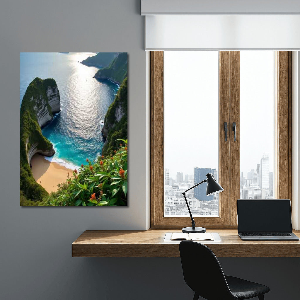 Emerald Rocks and Turquoise Waves of Indonesia: A Tropical Dream