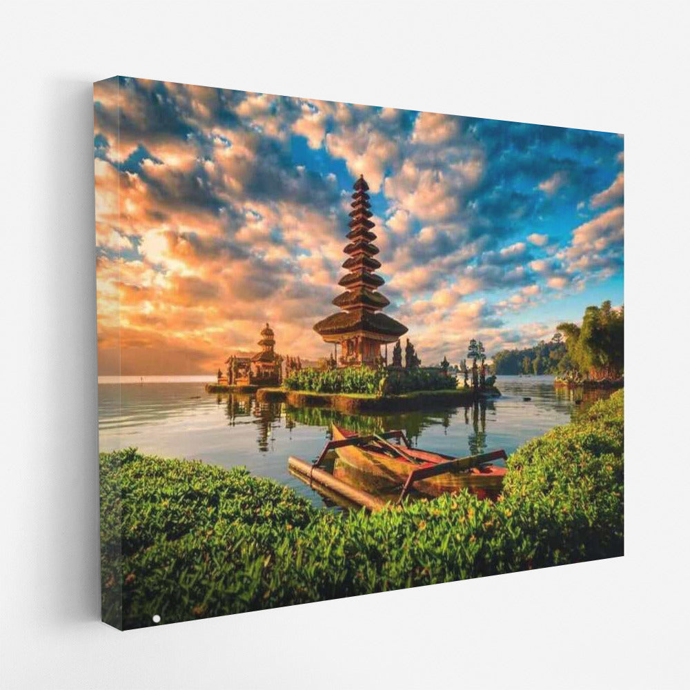 Temple on the Water: Indonesian Idyll