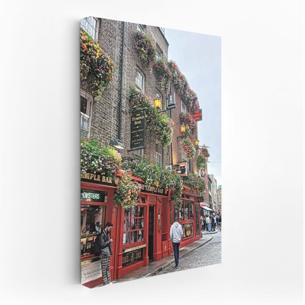 Irish Flower Street: Warmth and Hospitality Country, Ireland