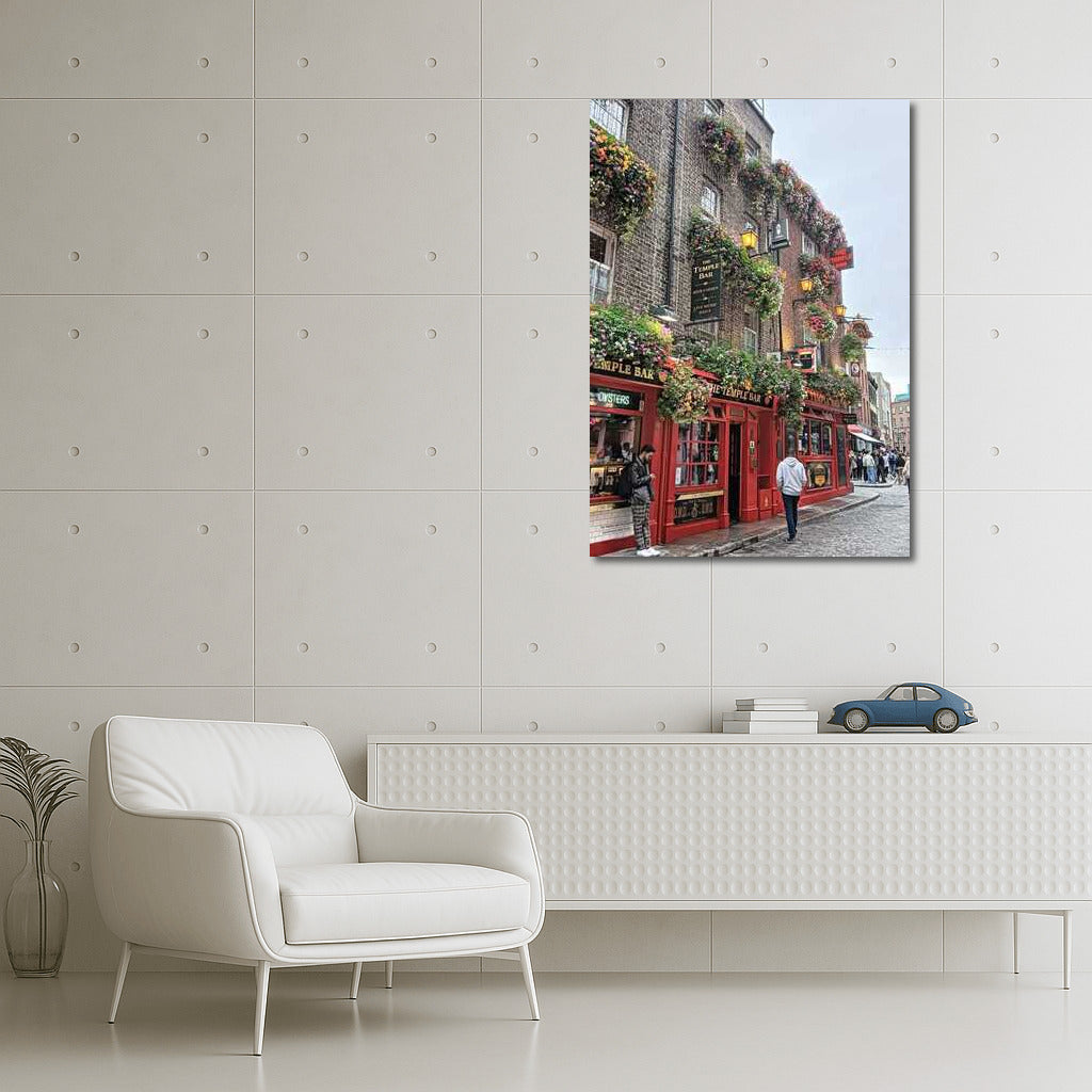 Irish Flower Street: Warmth and Hospitality Country, Ireland