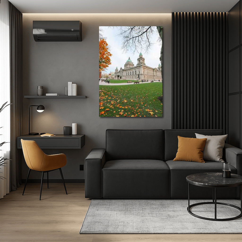 Autumn Irish Landscape: Architectural Poetry Country