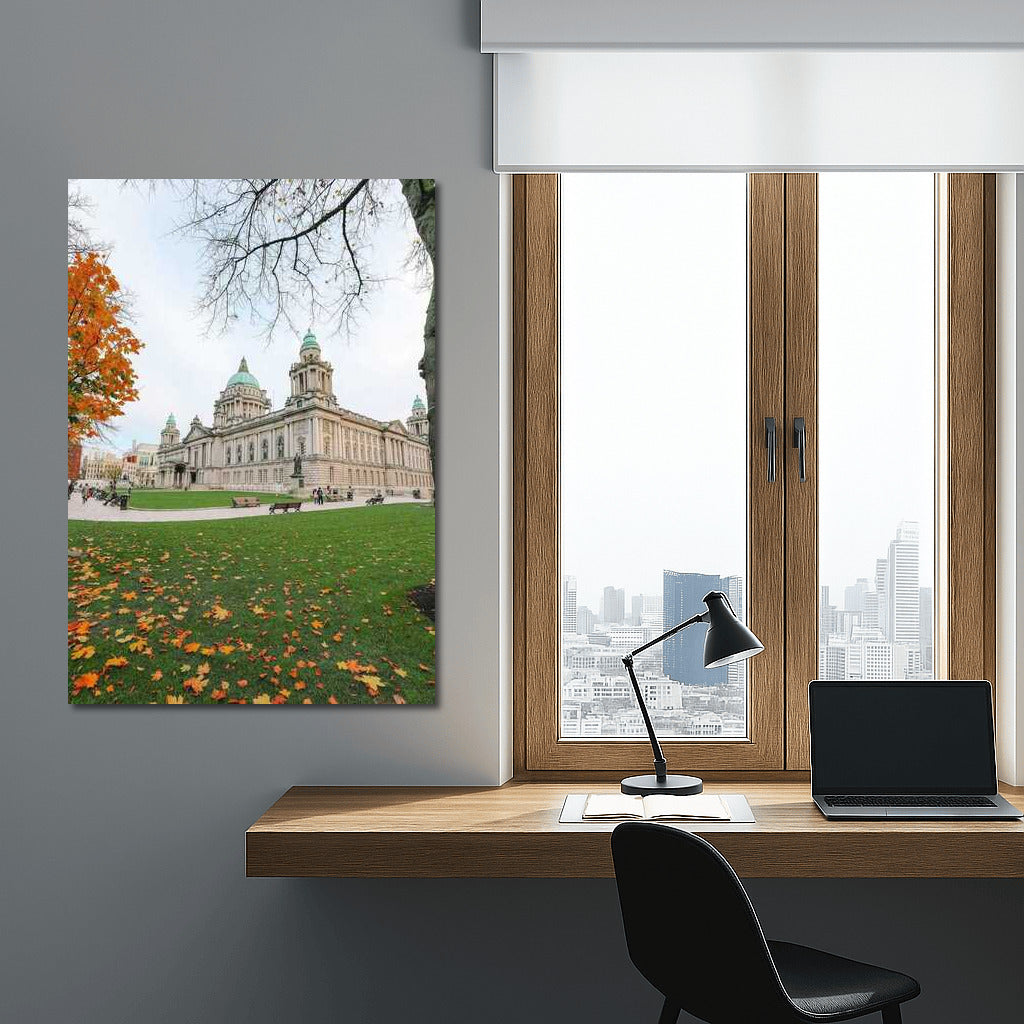 Autumn Irish Landscape: Architectural Poetry Country