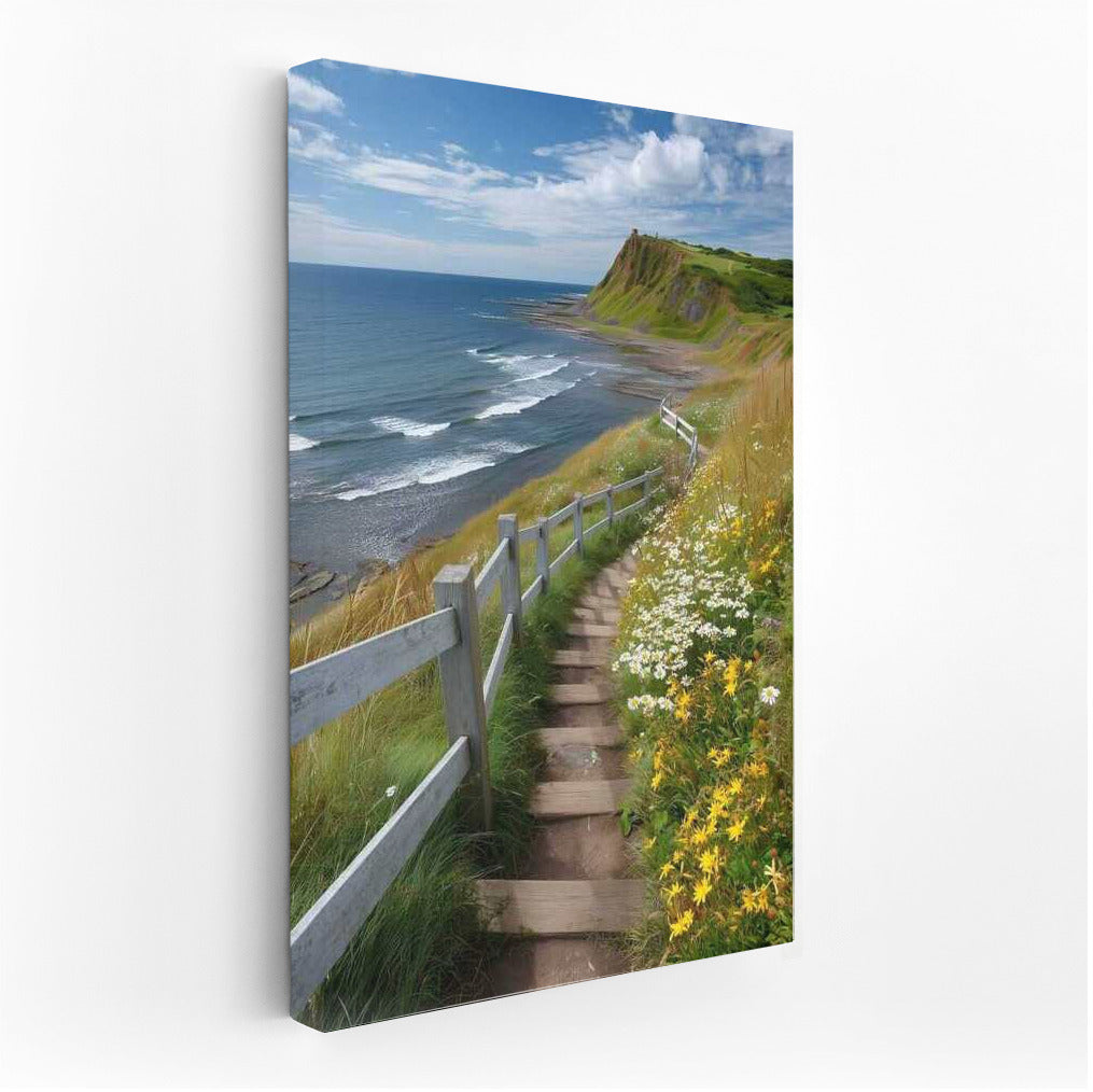 Irish Stairway to Fairytale: The Coast Where Ocean Meets Green