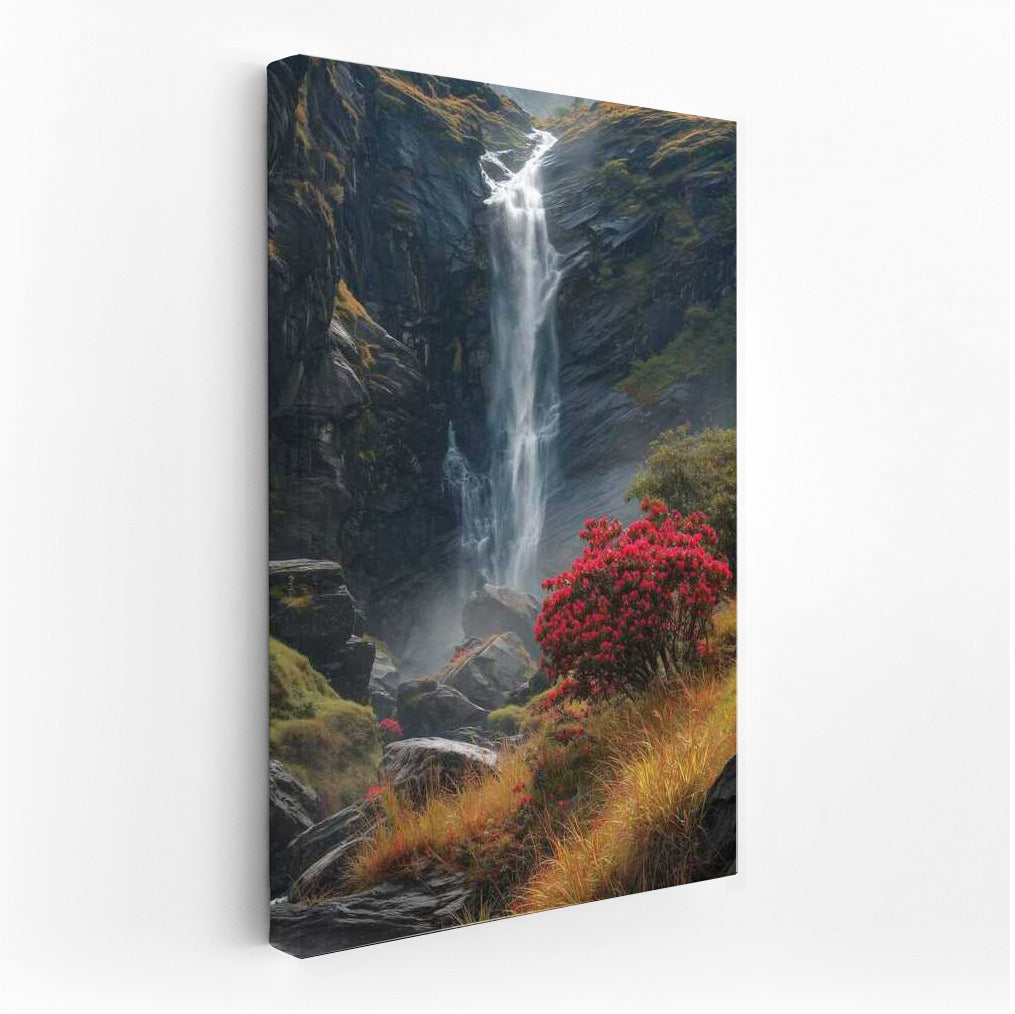 Irish Waterfall: Green Oasis