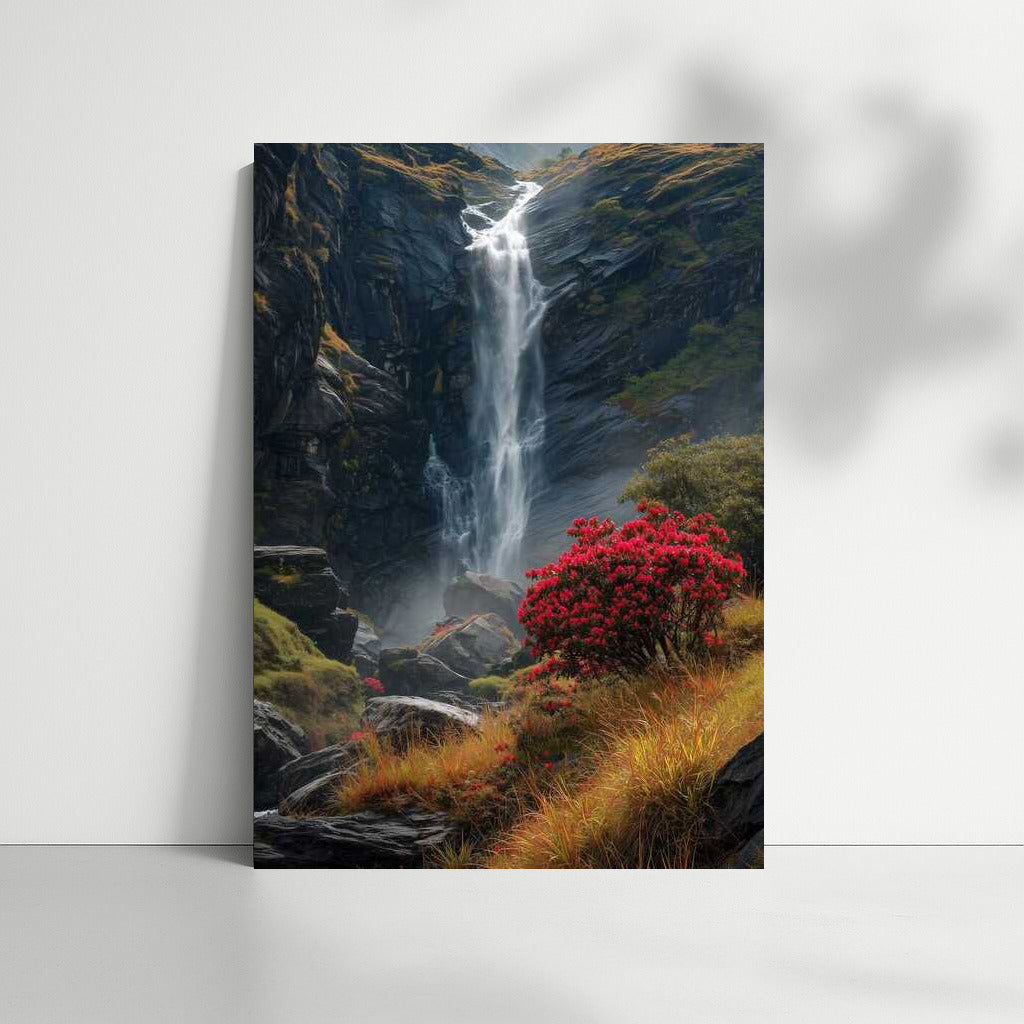 Irish Waterfall: Green Oasis