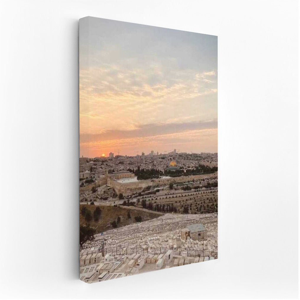 Magical Sunset over Jerusalem: Spirit of Israel