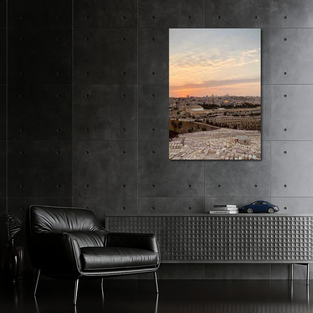 Magical Sunset over Jerusalem: Spirit of Israel