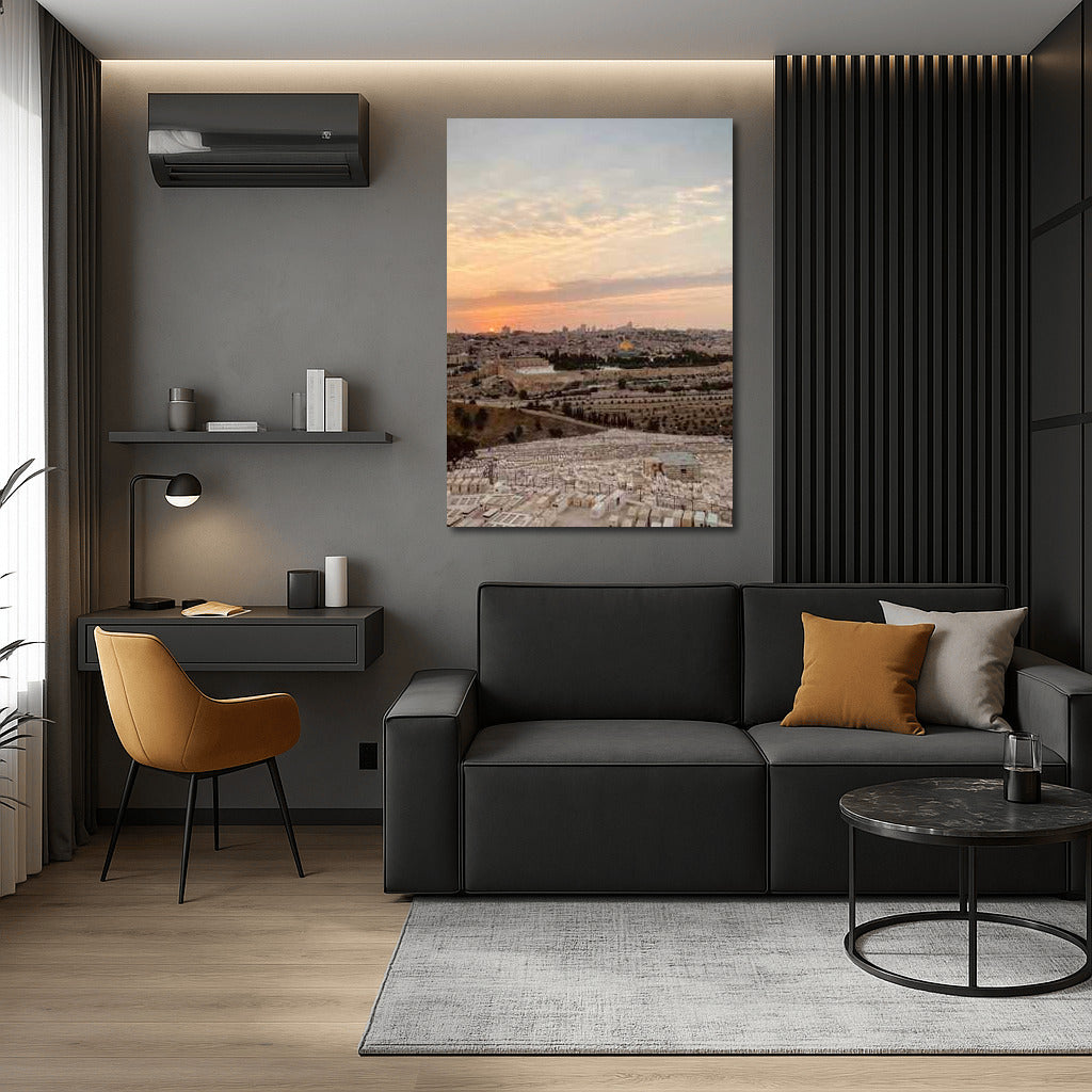 Magical Sunset over Jerusalem: Spirit of Israel