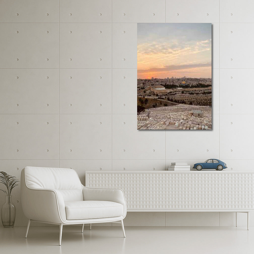 Magical Sunset over Jerusalem: Spirit of Israel
