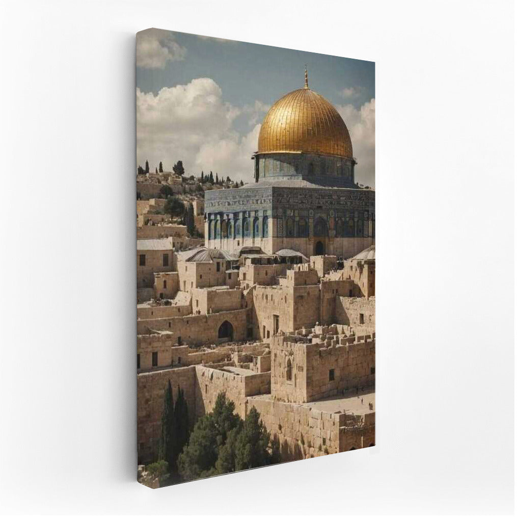 The Grandeur of the Dome of Jerusalem: The Landscape of Israel