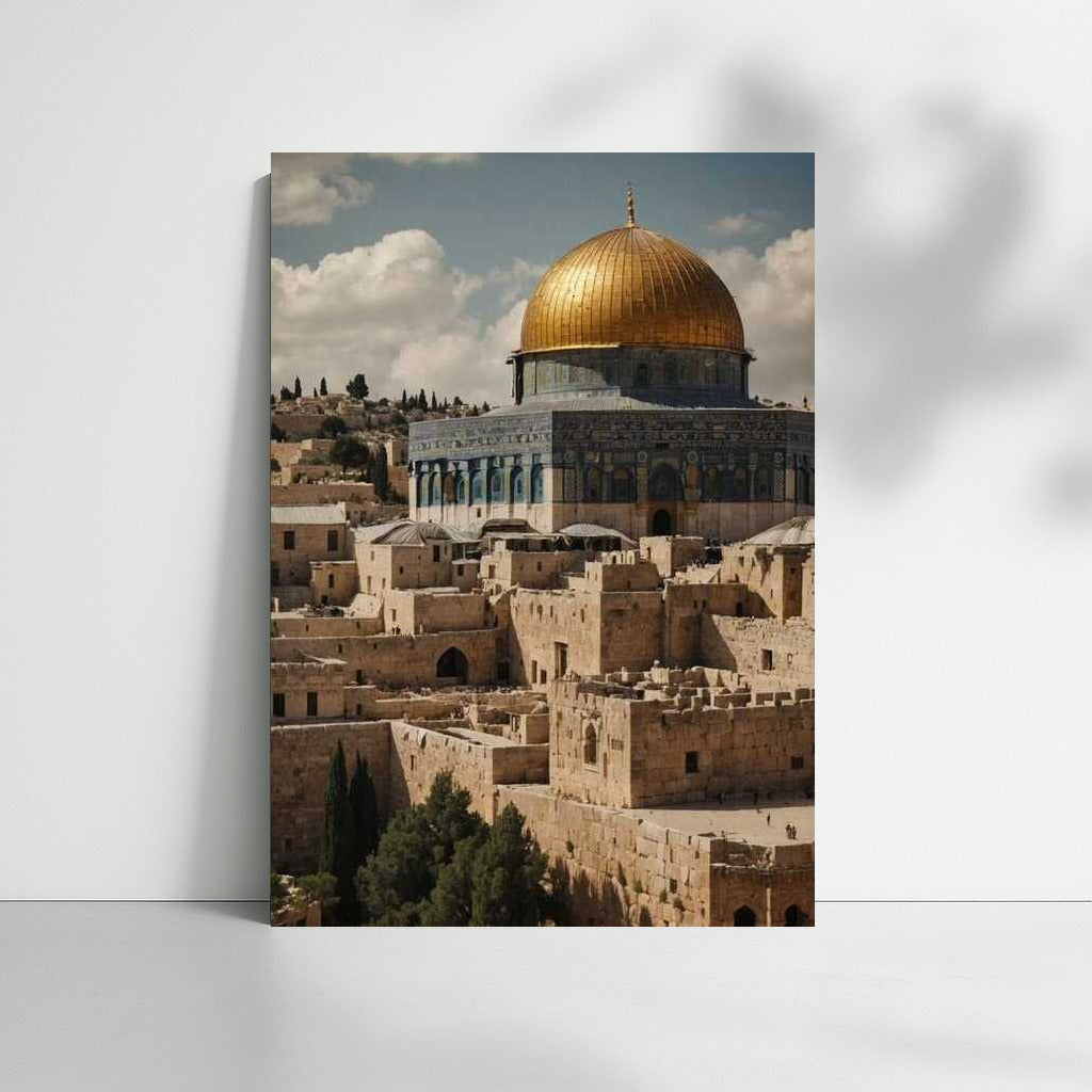 The Grandeur of the Dome of Jerusalem: The Landscape of Israel